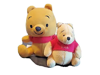 Whinnie The Pooh Plush Lot Of 2 Disney Character Stuffed Toy Classic Bear  • $5.19