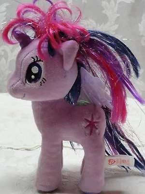 TY MLP 8  Twilight Sparkle Horn Hasbro Lavender Magenta Star 2016 My Little Pony • $8