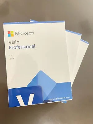 Microsoft Visio Professional 2021- Retail Package - Brand New Factory Sealed • $119.99