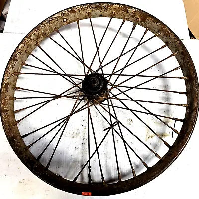 OE 1925-1927 J JD Front Wheel 3901-25 Springer 21  Harley Frame Axle Spokes O114 • $775