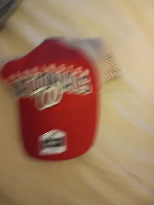 Mens Washington Nationals Snapback Hat One Size NWT • $13.49