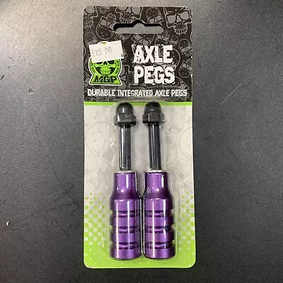 £14.99 • Buy MGP Madd Gear Pro Axle Pegs - Purple