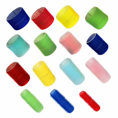 Hair Tools Cling Self Grip Hair Rollers In Different Sizes And Colours • £8.70