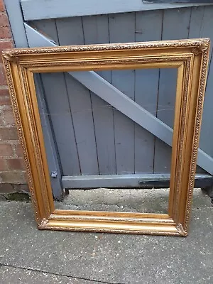 Large Gold Detailed Wood Painting Photo Print Picture Mirror Chalk Board Frame • £249.99