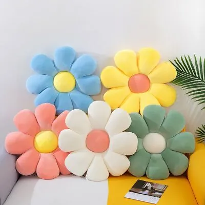 £8.89 • Buy Home Small Daisy Flower Throw Pillows Cushion Floor Chair Cushion Office Tatam