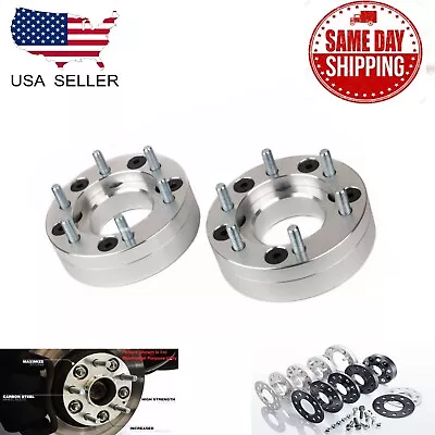 2pcs Dodge Chevy 5x5 To 6x135 Conversion Adapters 2  Thick Changes  5lug To 6lug • $82.79