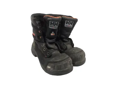 HELLY HANSEN Men's 8  INSULATED CTCP HHS202022 WORK BOOTS Black Size 8M • $37.49