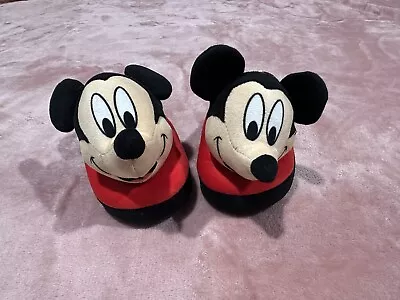 Mickey Mouse Slippers Size 7/8 Toddler Boys • $6
