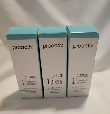 3 X Proactiv Renewing Cleanser 2 Fl Oz Exp 2023 S7 • $39.99