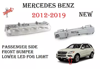 Passenger Side Front Bumper Lower Led Fog Light For Mercedes ML250 ML350 GLE350 • $313.33