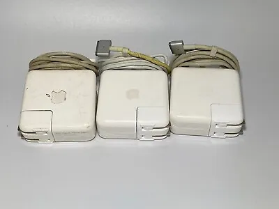 Original Apple MacBook 45W Magsafe 2 Chargers-LOT OF 10- VARIOUS CONDITIONS. • $29.99