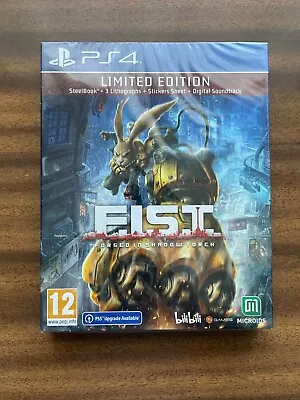 F.i.s.t. Forged In Shadow Torch Limited Edition Ps4 Ps5 English Steelbook Fist • $29.99