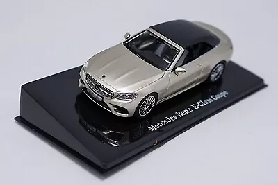 1/43 Mercedes-Benz E-Class Coupe Cabriolet Gold Diecast Car Model Toy Collection • £28.92