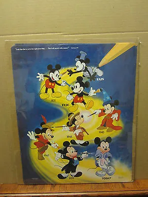 Vintage 1955-today Generations Disney  1986 Poster 2326 • $39.97