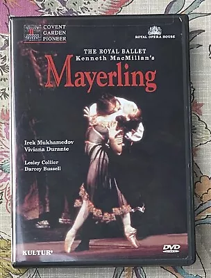 Mayerling Royal Ballet - Kenneth MacMillan- W/ Mukhamedov & Durante DVD • $14