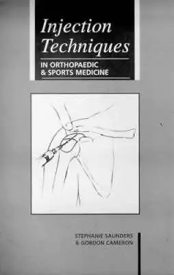 Injection Techniques: In Orthopaedic & Sports Medicine - Spiral-bound - GOOD • $9.80