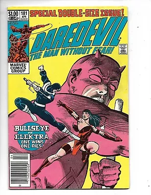 Marvel Comics 1982 Daredevil #181 VG • $14.99