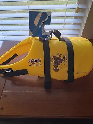 Stearns Scooby Doo Rescue Team Dog Life Vest Jacket Preserver Med 20-40lb NWT • $20