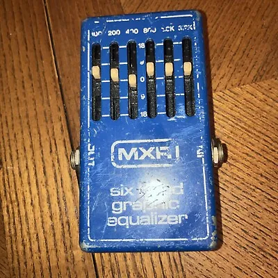 Vintage MXR MX-109 Six Band Graphic Equalizer • $129.87