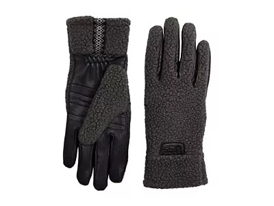 UGG Polartec® Mens Sherpa Gloves With Conductive Palm Black Grey Large • $26.78