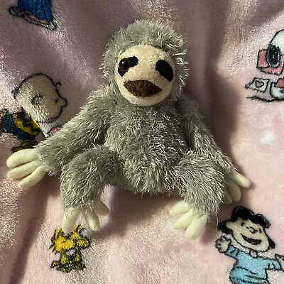 Hug A Sloth 5” Peter Pauper Press Plush Stuffed Animal Toy Mini Gray • $3.50