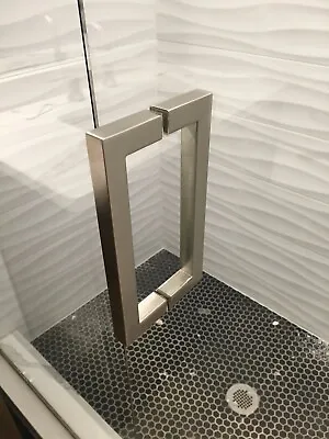 Shower Door Handle - 8  Square Style • $49.99