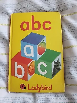 LADYBIRD BOOK ~ Abc ABC ~ ALPHABET EARLY LEARNING   ~ EARLY ~ GOOD CONDITION ~ • £5.99