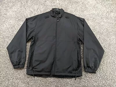 5.11 Tactical Series Response Jacket Mens Medium Black Full Zip Work Outdoor • $31.10