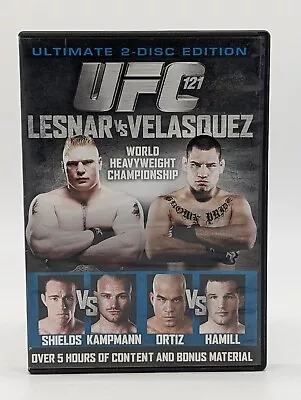 UFC 121 Brock Lesnar Velasquez Ultimate 2-Disc Edition DVD 2010 Tito Ortiz • $6.95