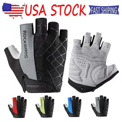 Fingerless Gloves For Men Gloves Lightweight Breathable Sport Gloves For Cycling • $11.99