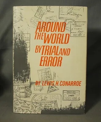 Vintage Travel Book Around The World By Trial And Error 1st Edition Signed • $9