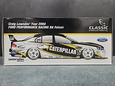 1:18 Ford FPR BA Caterpillar Falcon #6 Craig Lowndes • $460