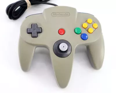 Nintendo 64 N64 Gray Controller OEM Authentic Original Tested 92-2 • $12.99