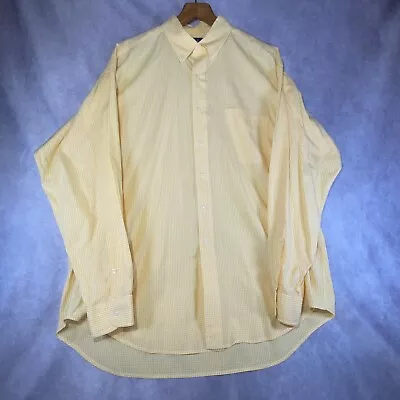 $17.99 • Buy Polo Ralph Lauren Mens Button Down Yellow Spring Size XL Blake PERFECT