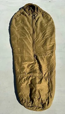 USMC 3 Season Sleeping Bag Coyote Brown Size Regular • $71.99