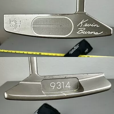 Kevin Burns 9314 35  Milled Putter Good RH Rare With Headcover • $129