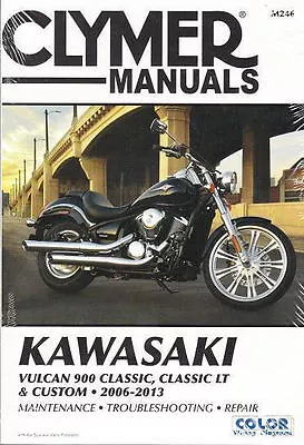 2006-2013 Kawasaki Vulcan 900 Classic LT Custom Clymer Repair Shop Manual M246 • $39.95