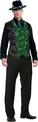 $24.88 • Buy Cannabis St. Patrick's Day Vest Marijuana ONE SIZE FITS CHEST UP TO 42 INCHES