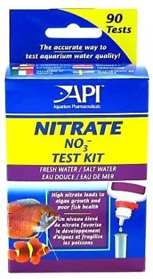 Api Nitrate Test Kit Tropical Coldwater And Marine Fish Tank Aquarium • £12.80