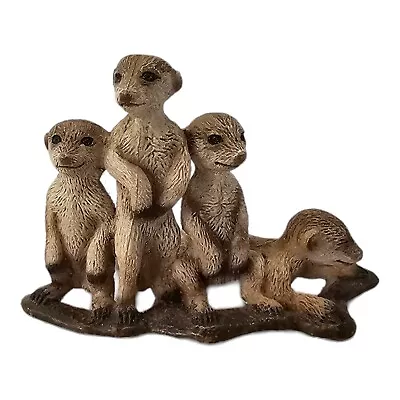 Schleich Meerkat Pups Family Retired Figure • $9.95