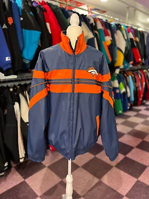 Denver Broncos Polyvinyl Jacket G-111 Apparel Medium • $105