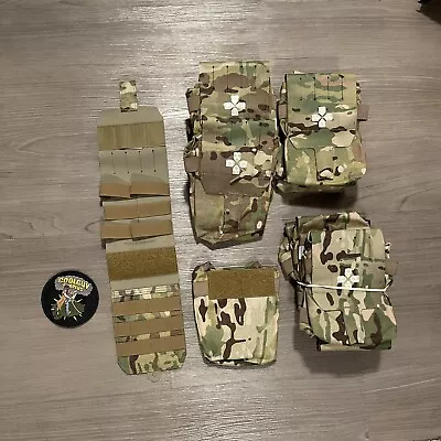 BFG Multicam Helium Whisper Medium Trauma Kit Now! Medical IFAK Pouch Blue Force • $85