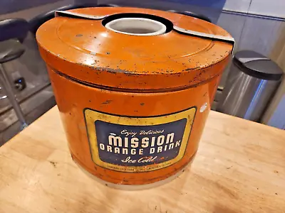 Vintage 1930's Kool-Aire Mission Orange Drink Cooler - Dispenser • $149.99