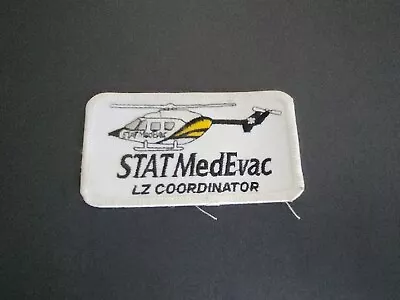 Vintage STAT MedEvac LZ Cordinator Patch Rare Has Some Stains See Photos • $15.20