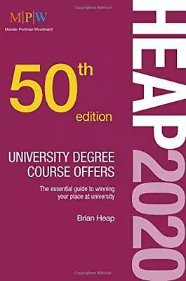 HEAP 2020: University Degree Course Offers-Brian Heap • £3.25