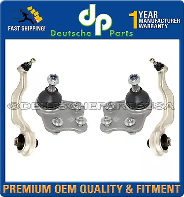 Mercedes W211 E Control Thrust Strut Arm + Upper Ball Joint Joints Set 4 • $172.47