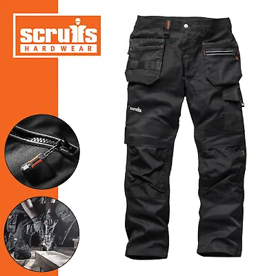 £27.64 • Buy Scruffs 30R Trade Flex Slim Fit Black Work Trousers T54497