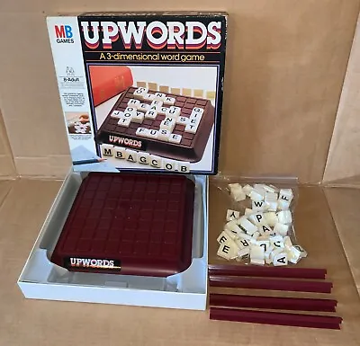 £11.99 • Buy MB Games UPWORDS Board Game Vintage Retro 1984 Family 3-Dimensional Complete