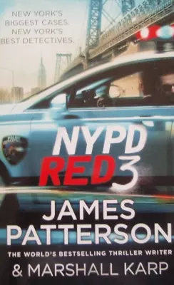 NYPD Red 3 - James Patterson - Small Paperback SAVE 25% Bulk Book Discount • $15