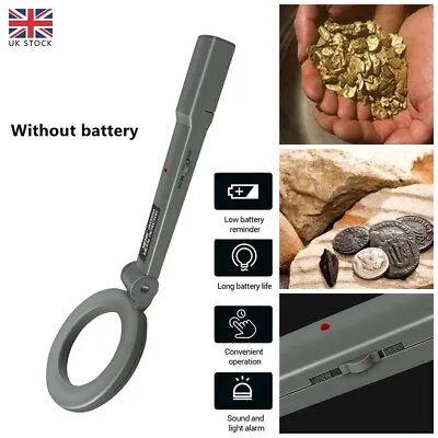 Metal Detector Portable Hand Held Folding High Sensitivity Metal Positioning • £16.99